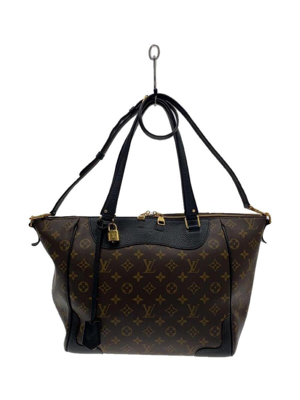LOUIS VUITTON Estrella Monogram Canvas Brown Noir Black